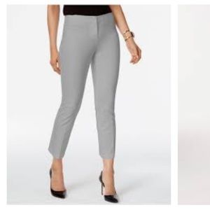 Alfani NWT Capri Silver/gray dress pants 16P